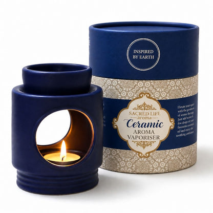 Aroma Oil Burner Blue