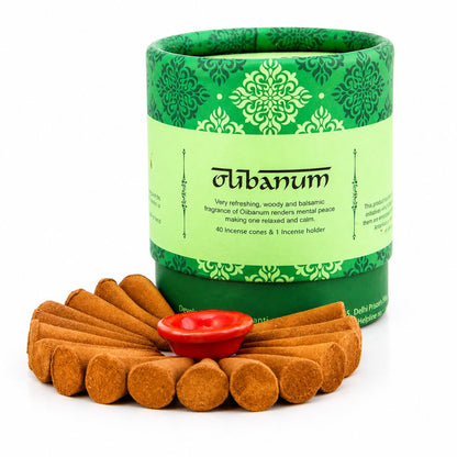 Olibanum Incense Dhoop Cones 
