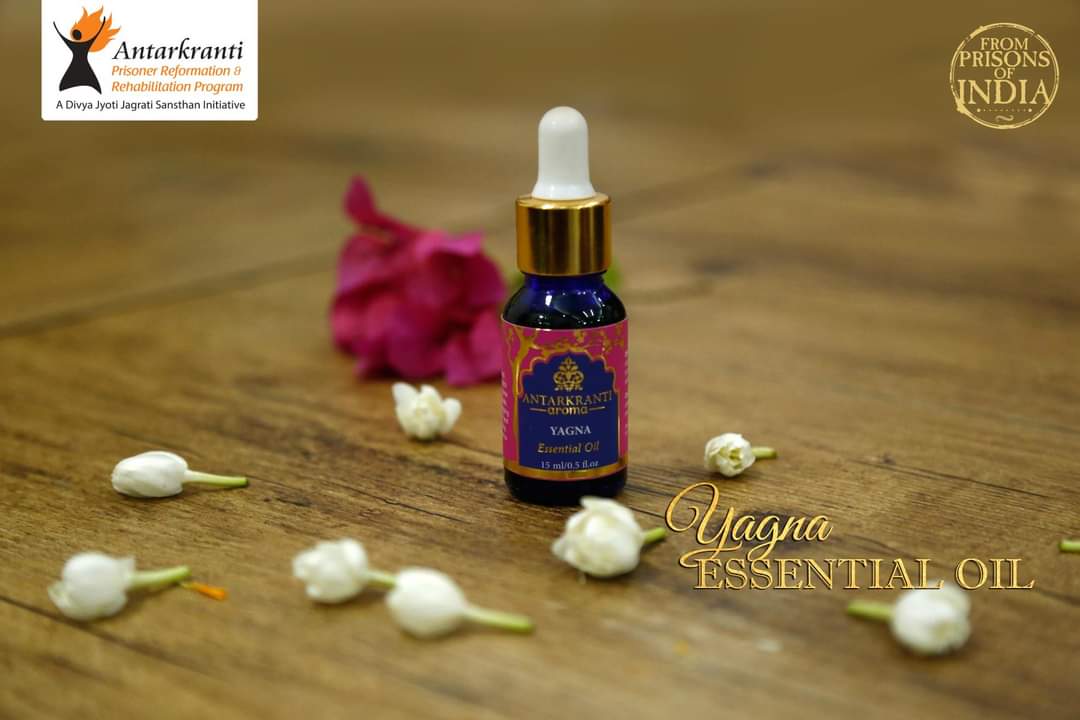 ANTARKRANTI Yagna Diffuser Aroma Oil: Embrace Serenity - EarthInspired Collection