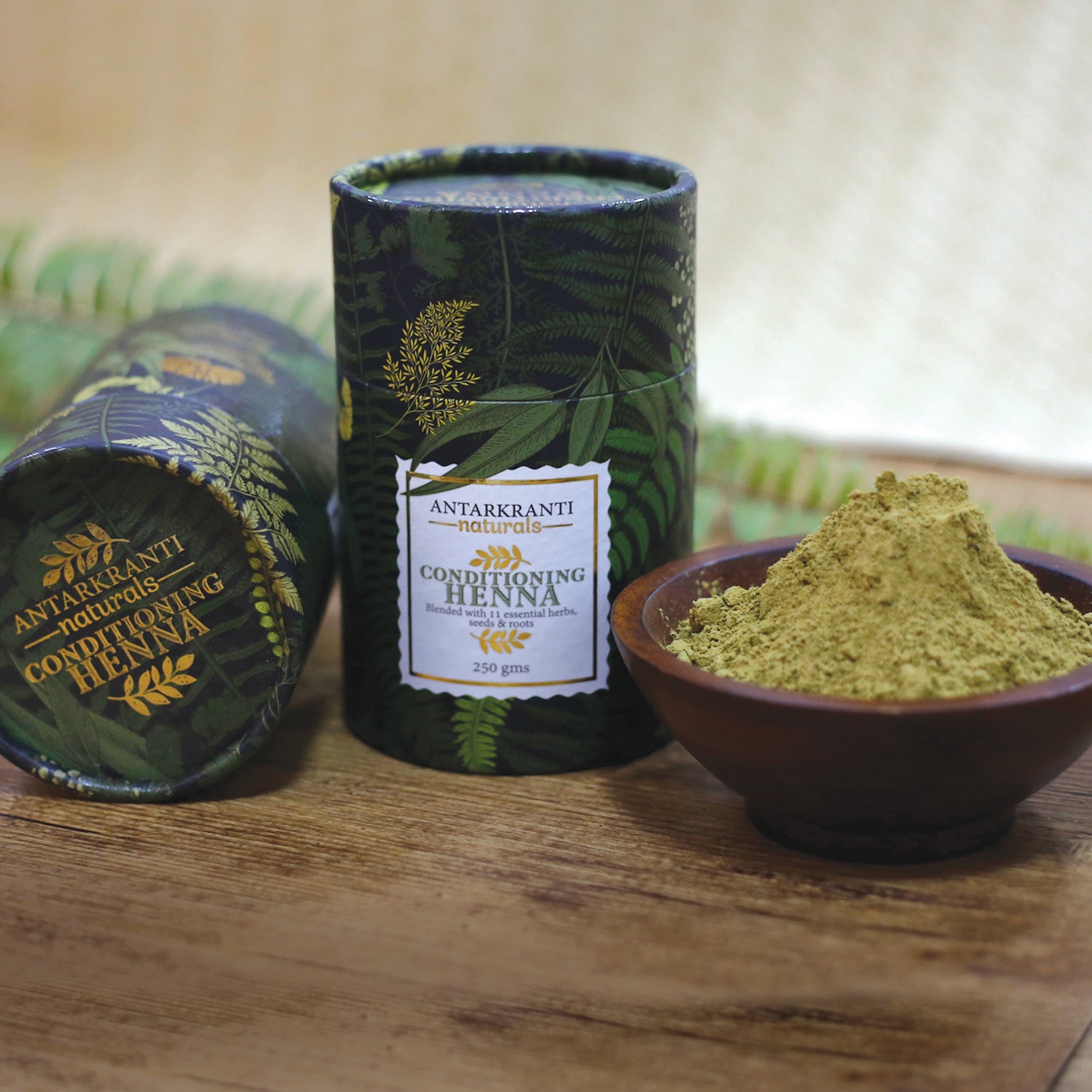 Antarkranti | Pure and Natural Conditioning HENNA Pack | Nourishing Hair Treatment with Natural Ingredients | Restores Shine Strengthens Conditions | Organic Formula for Healthy Hair