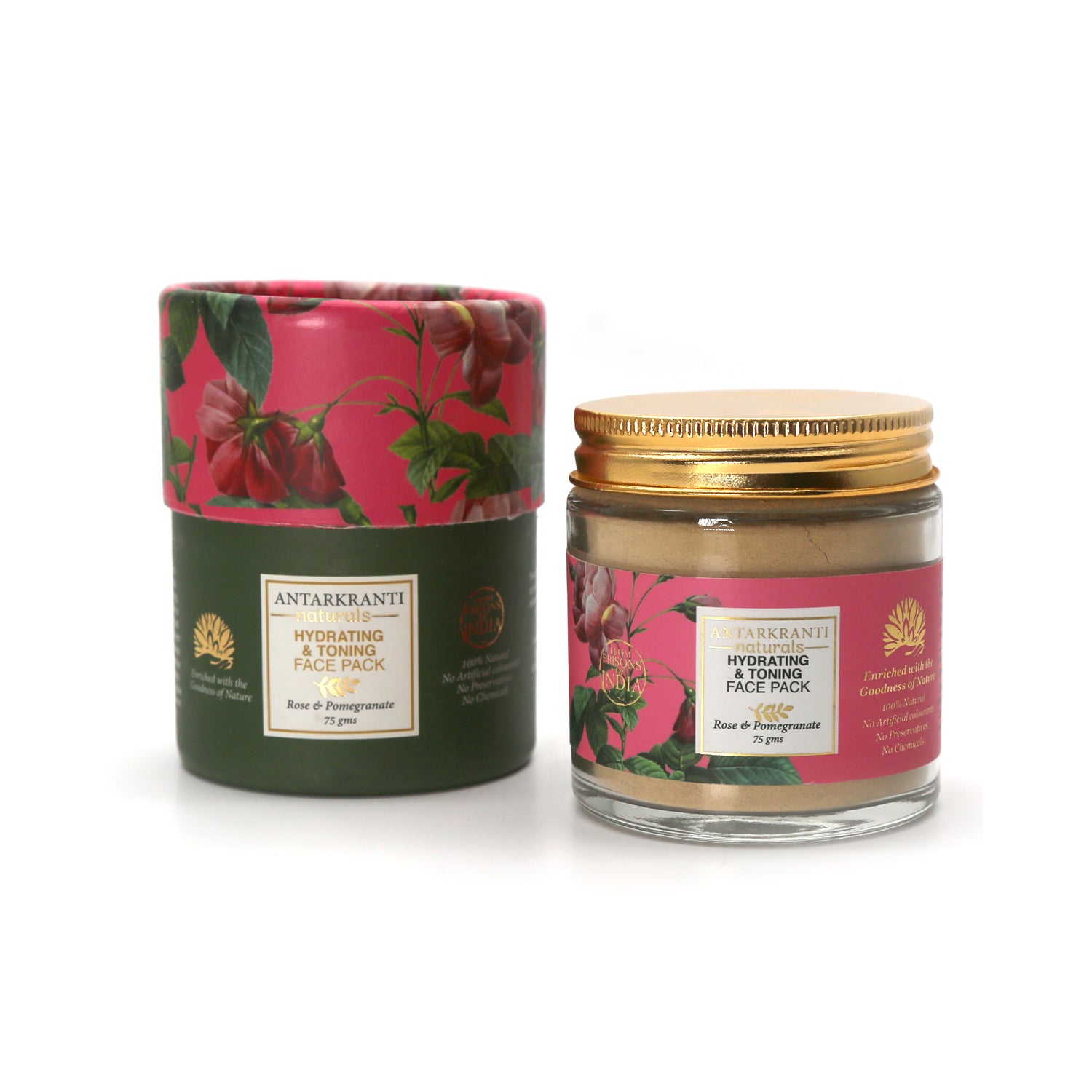 ANTARKRANTI Rose & Pomegranate Face Pack