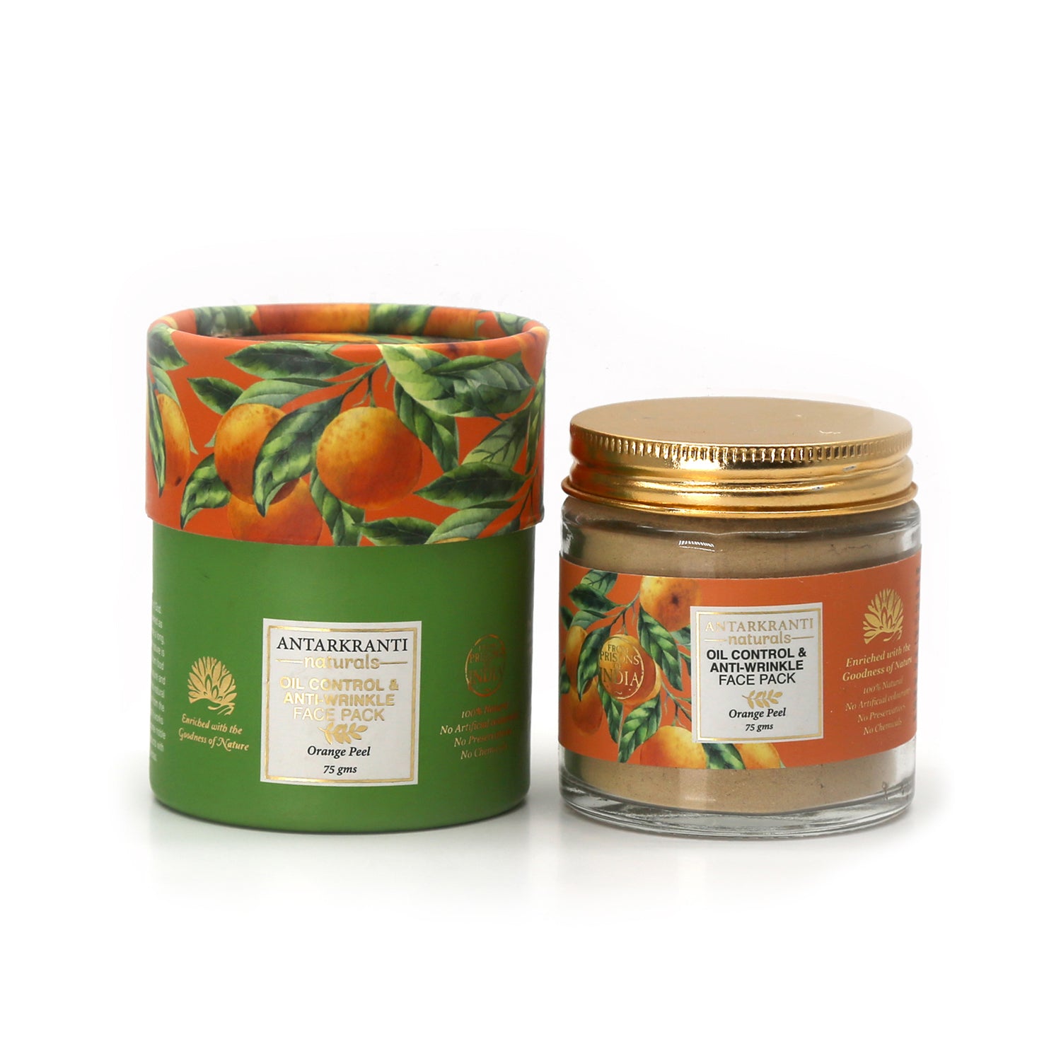 ANTARKRANTI Orange Peel Face Pack